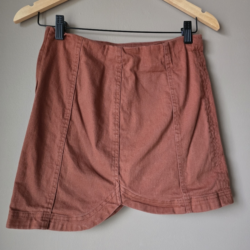 Altar'd State Brown Flat Front Shorts